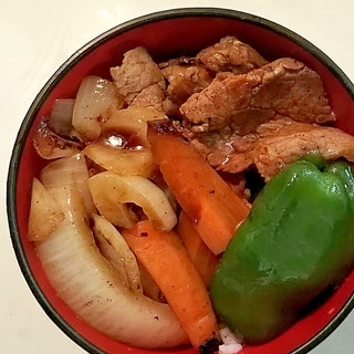 簡単！焼き肉丼